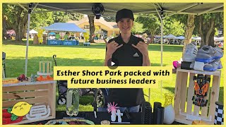 Youth Entrepreneurs Take Over Esther Short Park | 2025 Lemonade Day Junior Market