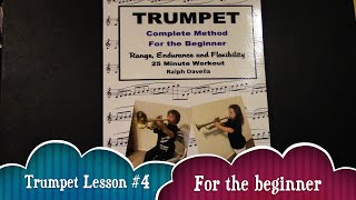Beginner trumpet lesson #4 by Ralph Davella