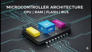 How Microcontrollers Work: A Deep Dive into CPU, RAM, & Flash Architecture | Explained