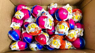 4 Kings Joy Eggs Unboxing ASMR With Free Gift Inside 