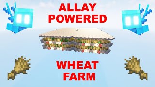 Farm Crops Using Allays!