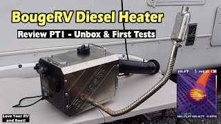 BougeRV Portable 12V Diesel Heater Review - Unbox & First Tests