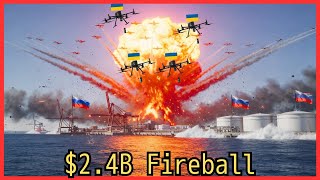 SHOCKING: Ukraine Drones ANNIHILATE Russia's Biggest Port! (You Won't Believe What Happened Next)