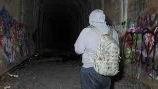 Part 2 Clinton Tunnel We Heard a Kid Laugh!!!!