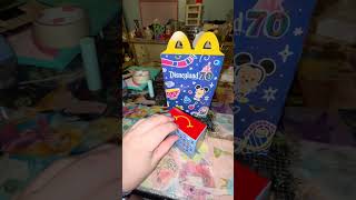 Disneyland 70th anniversary happy meal at McDonald’s 