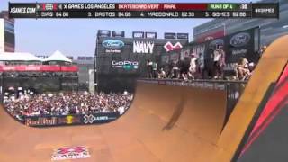 PLG, Skateboard Vert final Run 1