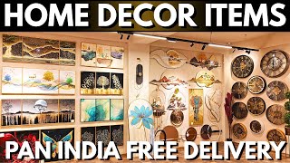 Home Decor Products Collection on Huge Discount Imported Wall Clocks Paintings Metal Art #homedecor