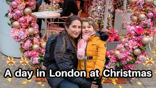 A DAY IN LONDON VLOG - Primark, Selfridges, Christmas lights (First time in London after Covid)