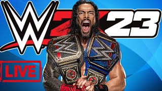 LIVE ! WWE 2K23 ONLINE WITH CHAT