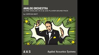 Applied Acoustics Systems releases Analog Orchestra sound pack for the Ultra Analog VA-3 and AAS Pla