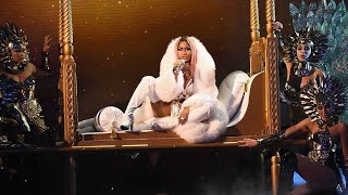 Nicki Minaj Perform Realize At NBA Awards 2017