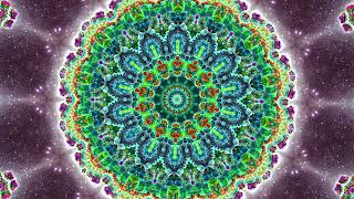 Euphoric Mandala Journey | Sacred 3D Fractals with Blissful Deep Ambient Music [4K] [60fps]
