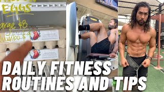 DAILY FITNESS ROUTINES + WHAT I EAT TO STAY LEAN