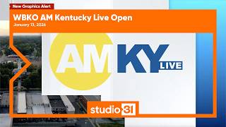 WBKO AM Kentucky Live Open, 1/13/2026 (New Graphics)