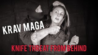 Krav Maga Training vs Reality part one Knife threat from behind