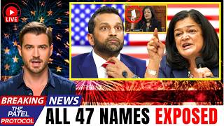 Jayapal read out all 47 NEW names that Patel had kept secret - On Live TV