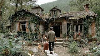 Having escaped an unhappy marriage, the man transformed an abandoned house into his dream paradise