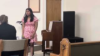 Danielle Mathews Piano Solo Classical Fine Arts 2025