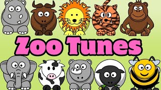 🎵 Zoo Tunes | Fun Animal Sounds Song for Kids 🎵