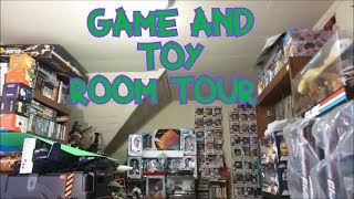 Room tour 4 - Toys!  Games!  MADNESS!!