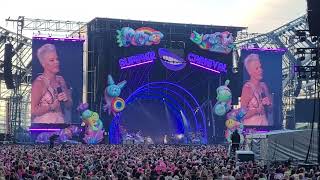 P!nk & Rag'N'Bone Man - Anywhere Away From Here Live Debut at Aviva Stadium, Dublin, 21/06/2024