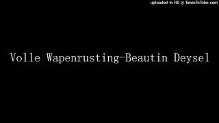 Volle Wapenrusting-Beautin Deysel