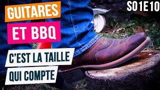 How do you manage temperature and smoke in an offset barbecue? The size of the logs is important.