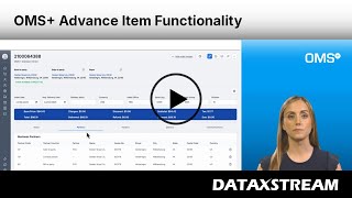 OMS+ Advance Item Functionality