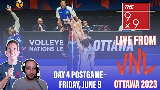 DAY 4 POSTGAME - LIVE FROM VNL OTTAWA - Friday June 9 2023