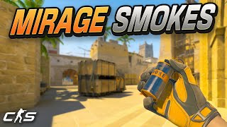 7 Smokes That Win Mirage Games | CS2 Mirage Smokes Guide