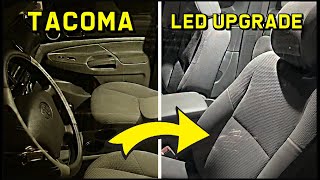 Toyota Tacoma (2005-2015) Interior lights to LED upgrade DIY. (2nd Gen)