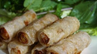 How to make the traditional Vietnamese crispy spring rolls - Morgane Recipes