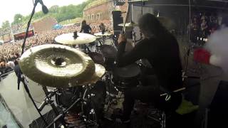 SEPTICFLESH@Communion-Kerim "Krimh" Lechner-live at Brutal Assault 2016 (Drum Cam)