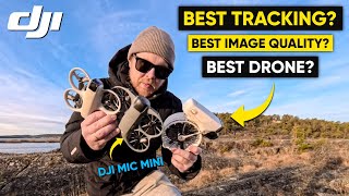 DJI NEO 2 vs DJI FLIP vs DJI NEO - Which Has Better Tracking & Image Quality + DJI MIC MINI