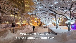 Everywhere Is Beautiful: Downtown Montreal After Snowfall! #Montreal #quebec #Canada