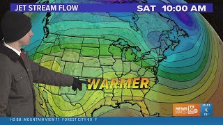 11 PM: Brief warmup this week