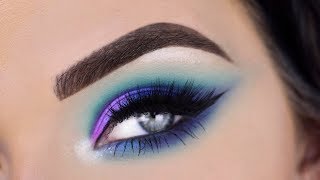 MORPHE 25L Live In Color Artistry Eyeshadow Palette | Eye Makeup Tutorial