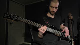 FELGRAVE - Pale Flowers Under an Empty Sky - Bass Playthrough, single take