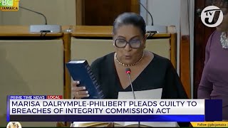 Marisa Dalrymple-Philibert Pleads Guilty to Breaches of Integrity Commission Act | TVJ News
