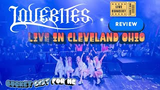 LOVEBITES Cleveland Concert Review | Up Close and Personal (Only 5 Feet Away!) Video at End!