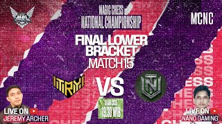 MCNC SQUAD S2 PLAY OFF FINAL LOWER GAME 2 : TRY VS VNT #magicchessindonesia #mlbb