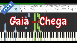 Gaia - Chega (Piano COVER e TUTORIAL, spartito) (Gaia - Calma Piano)