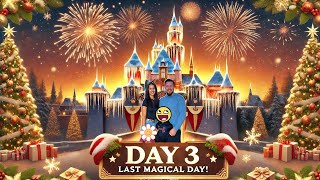 Disneyland Day 3: One Last Magical Adventure! 🎢🎄✨ Roaming with the Yazzies
