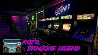 You're in an arcade with fitting music