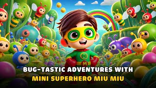 Bug-tastic Adventures with Mini Superhero Miu Miu! - Children's Farm