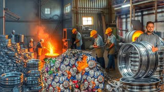 Bus wheel rims from Scrib are professionally manufactured in our own local factory