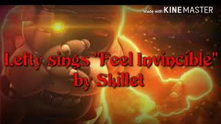 FNAF Lefty sings "Feel Invincible" by Skillet