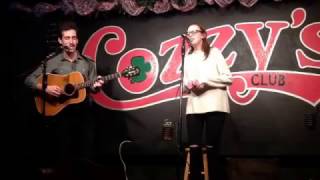 Colleen Morrison with Jared May at Cozzys Open Mic