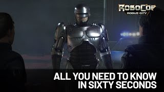 RoboCop: Rogue City in 60 seconds