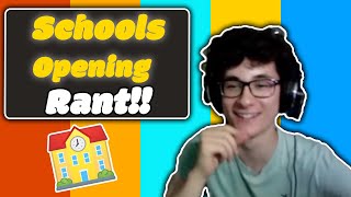 Josh Ranting About Schools Opening For 13 minutes | JMTS Clips | Ep: 2
